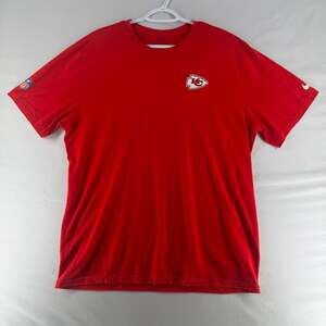 0986 XL Nike Kansas City Chiefs On-Field Apparel Dri-Fit Logo T-Shirt